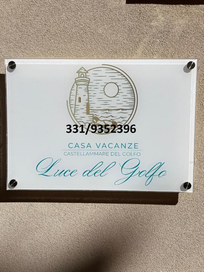 Luce Del Golfo Lägenhet Castellammare del Golfo Exteriör bild